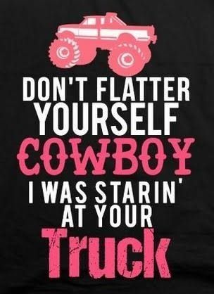 country girl truck quote pic